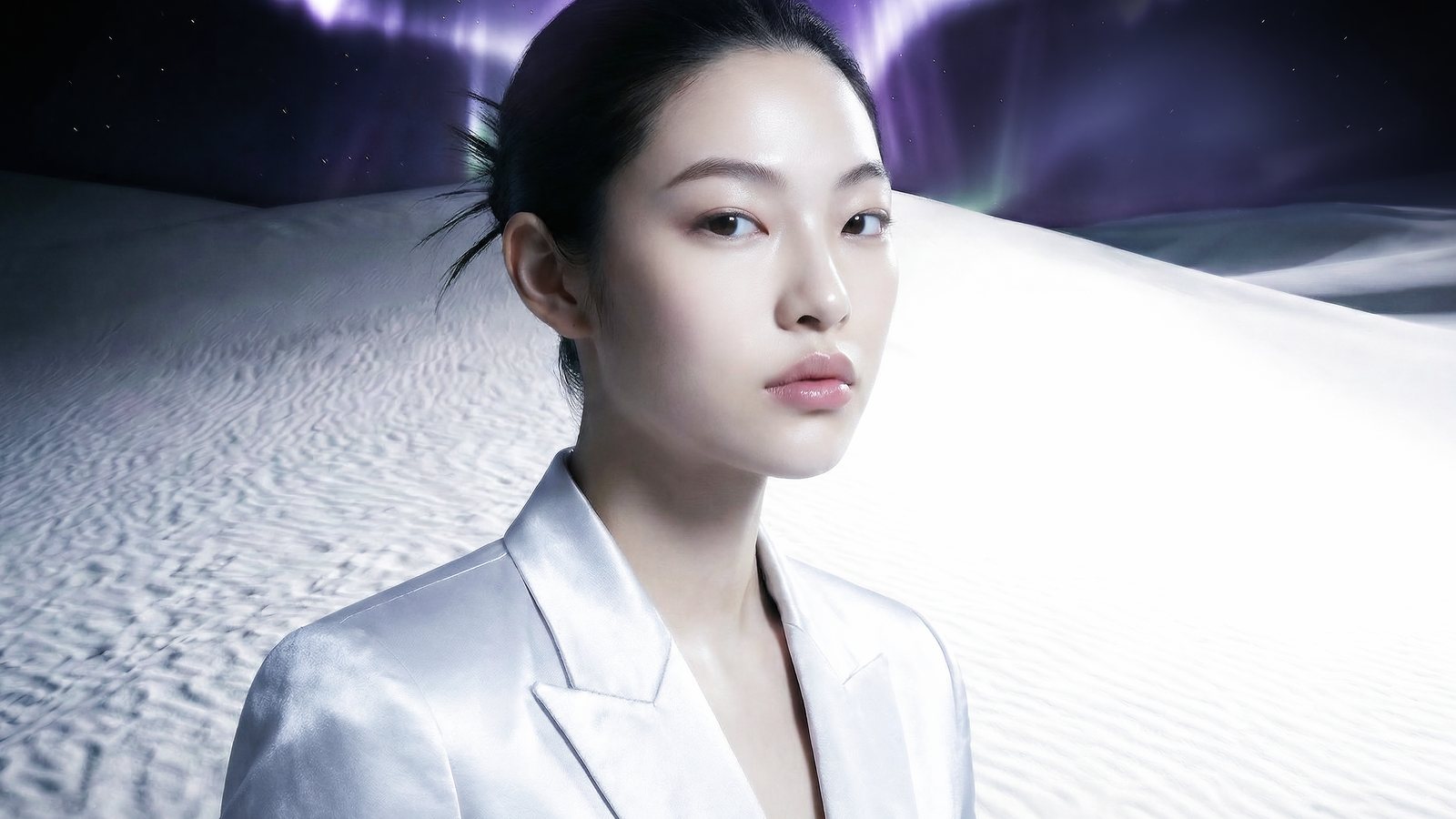 화이테오라 여전사 정면 클로즈업